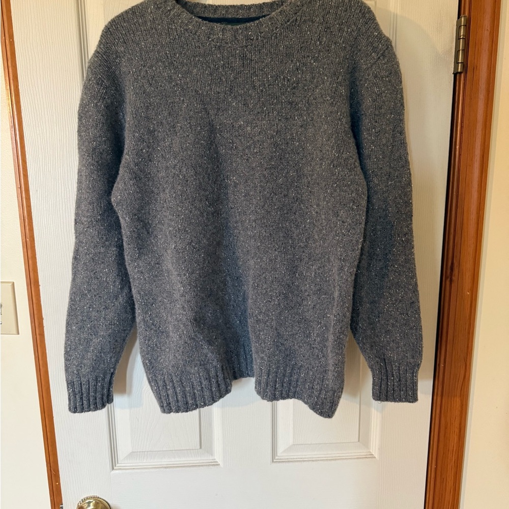 Orvis Men's Charcoal Crewneck Sweater